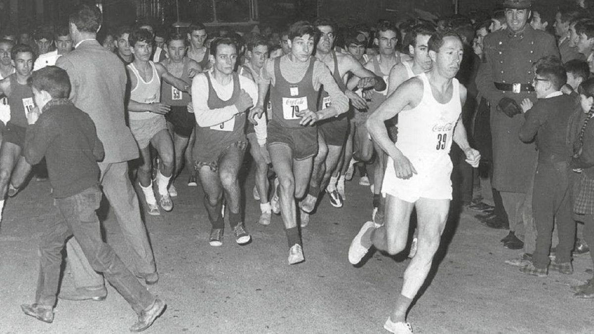 Fotografía de archivo de una carrera de Jesús Hurtado.