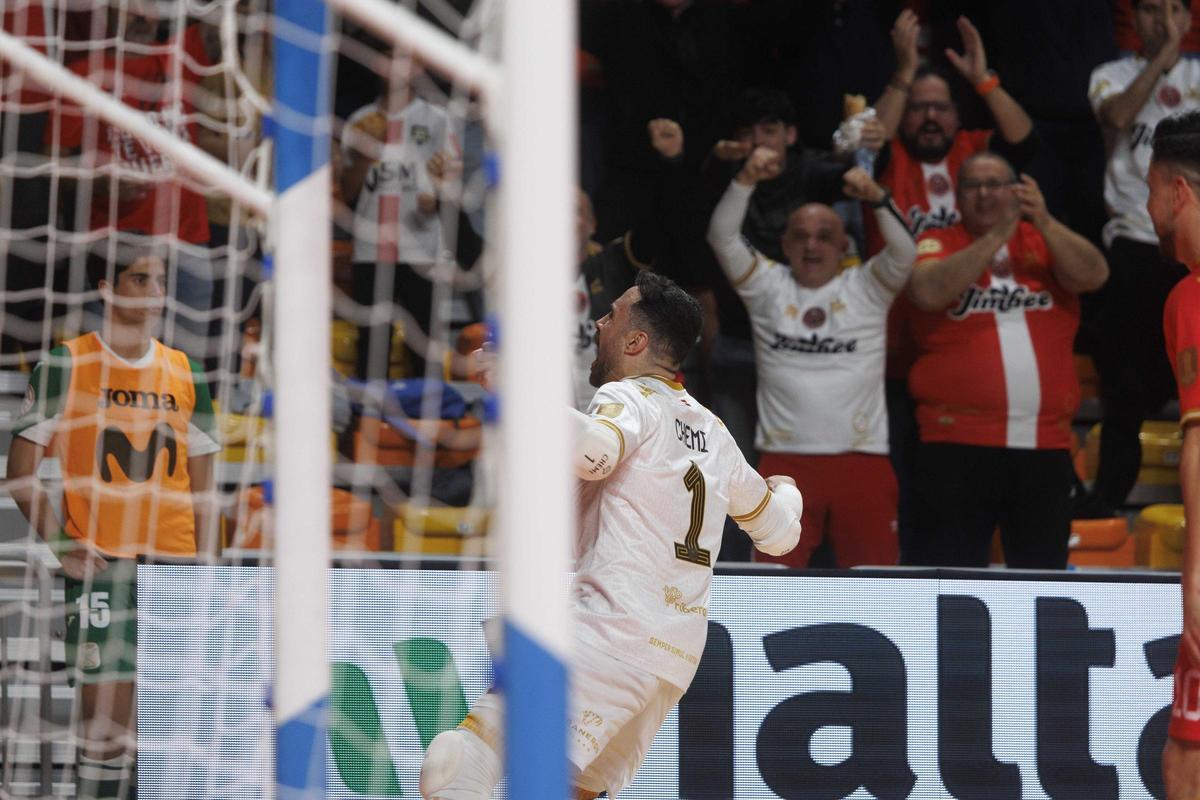 Las mejores imágenes de la victoria del Jimbee Cartagena frente Inter Movistar