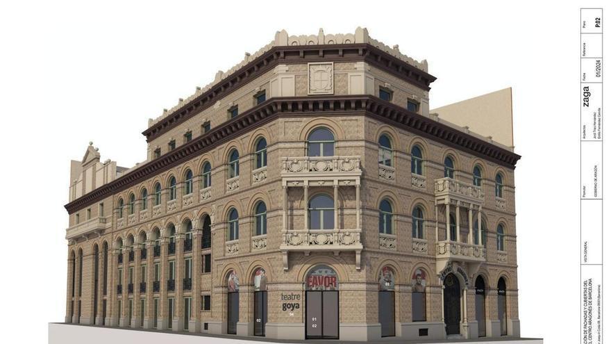 Licitadas las obras de rehabilitación del Centro Aragonés de Barcelona: este será su coste y su fecha de finalización