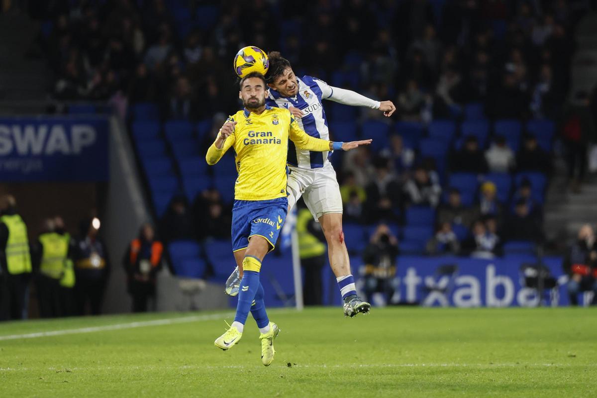0-0. Las Palmas saca un empate del Reale Arena con oficio