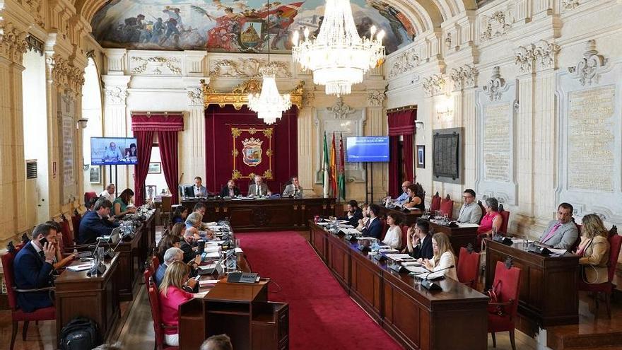 Pleno del Ayuntamiento.