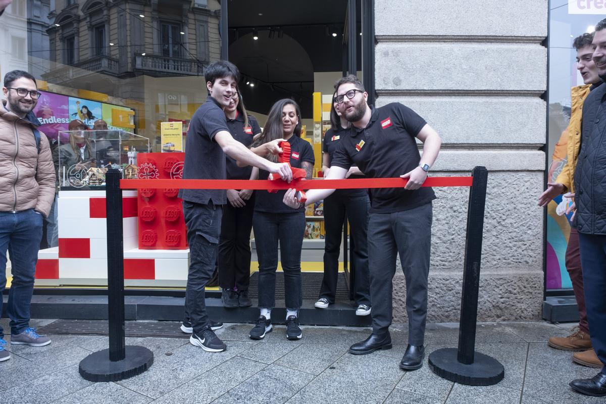 Abre la nueva supertienda Lego en Milán