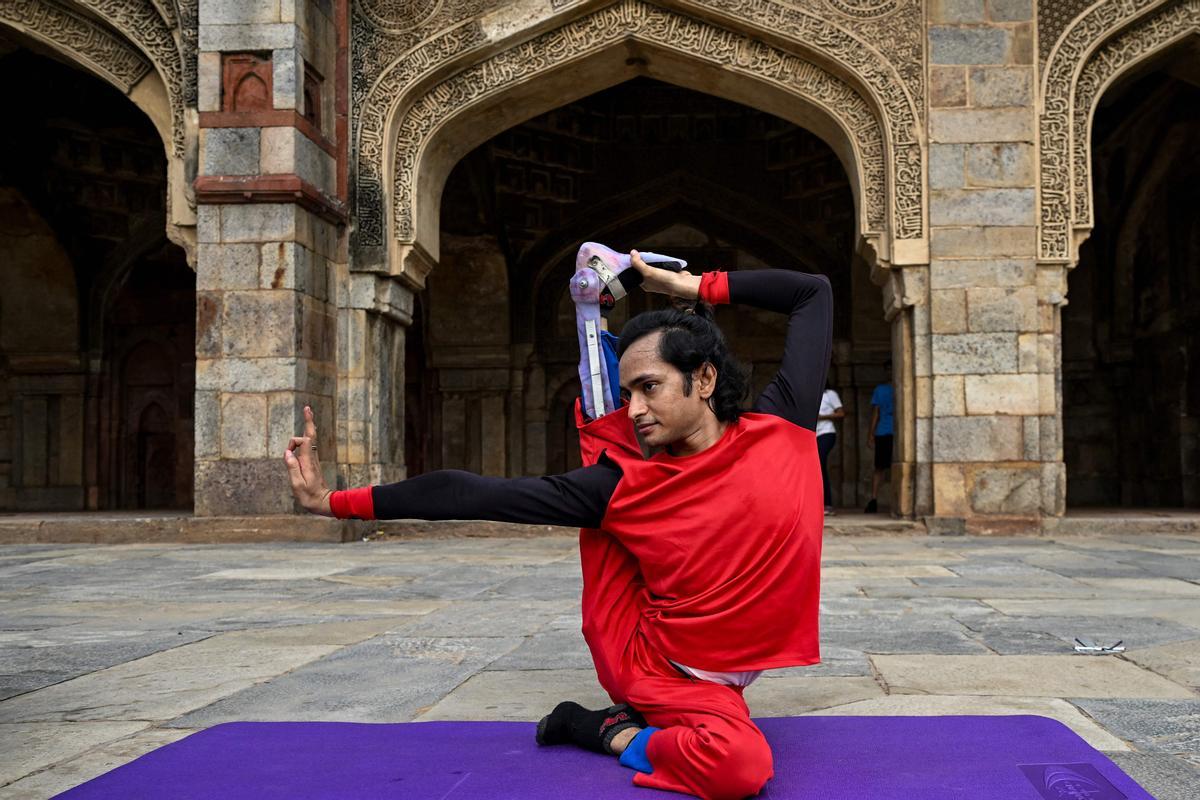 Día Internacional del Yoga en la India