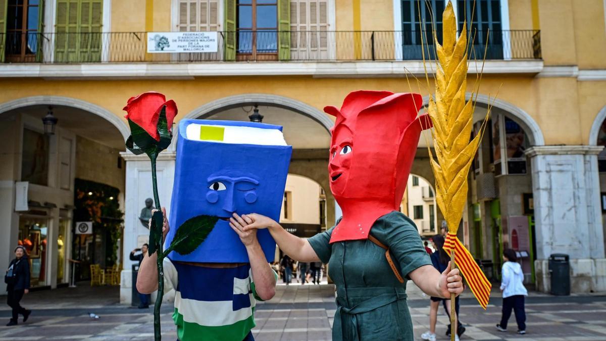 En Tom y na Rosa, los nuevos 'caparrots' se estrenarán en Sant Jordi