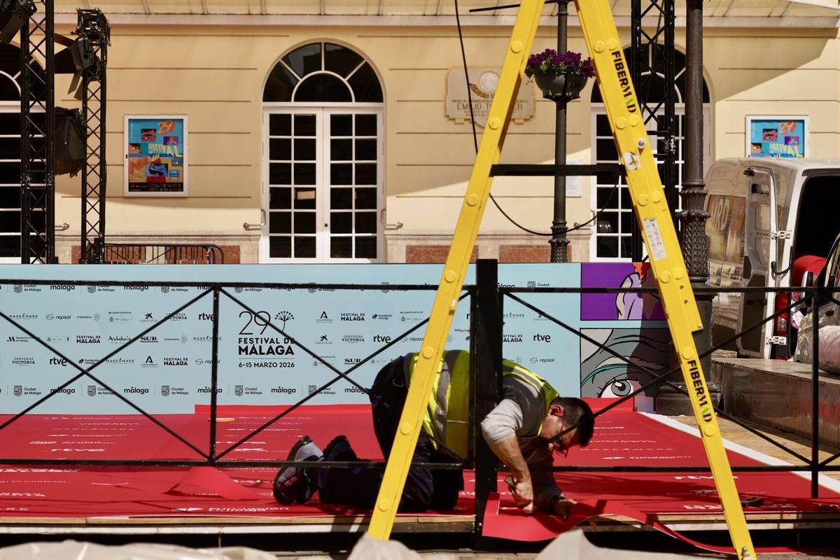 La alfombra roja del Festival de Málaga ya está desplegada para recibir a las estrellas