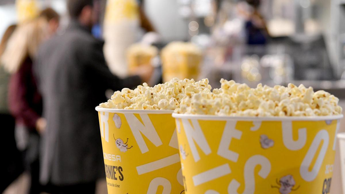 Entrada a un cine de Cinesa.