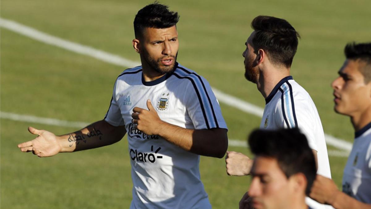 Agüero no podrá jugar con Messi dos partidos fundamentales para Argentina