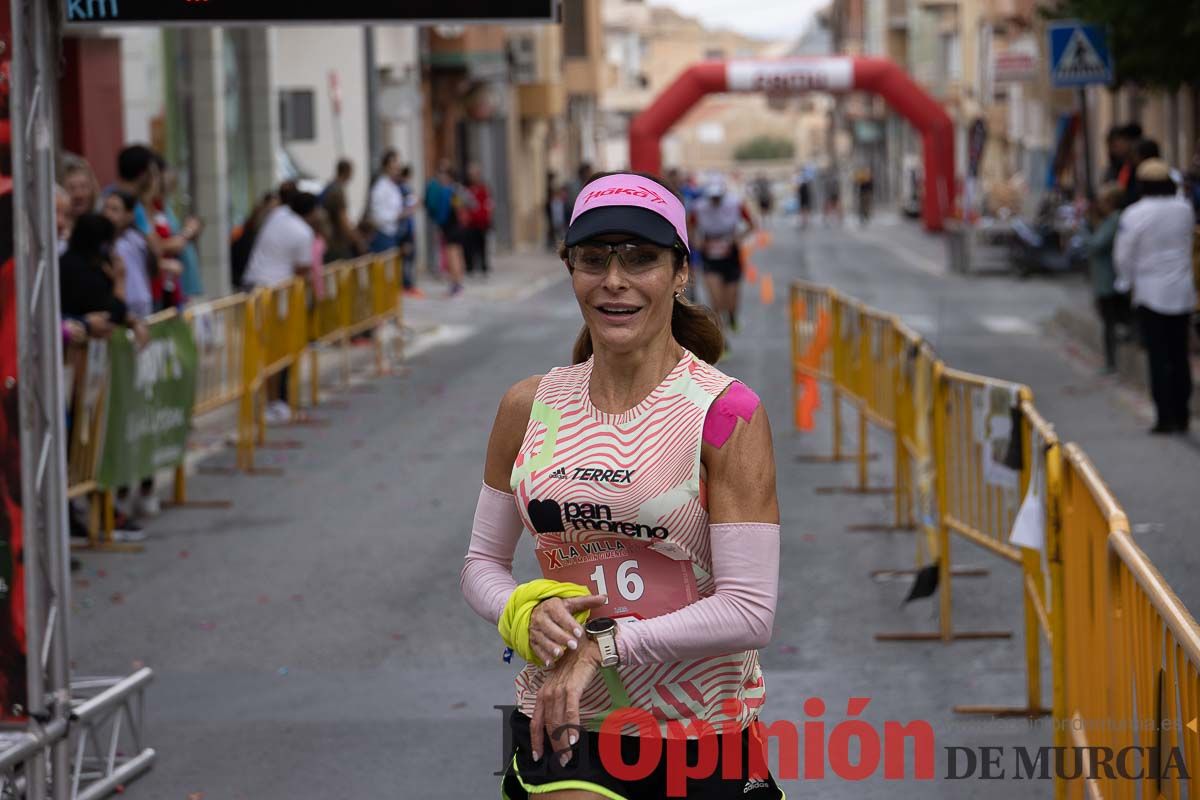 Carrera Popular Urbana y de la Mujer de Moratalla ‘La Villa, premio Marín Giménez (línea de meta)