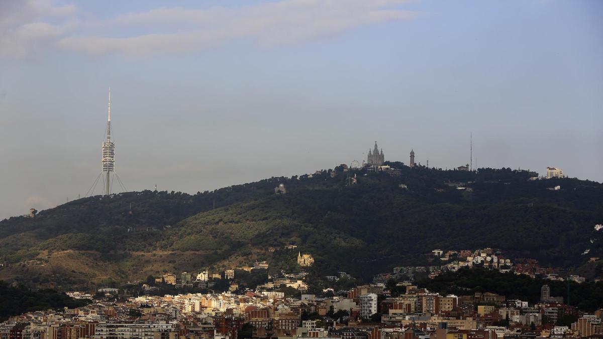 Vista aerea de la torre de Collserola