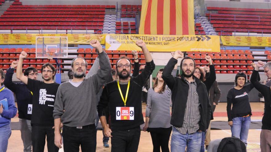 Un moment de l&#039;assemblea oberta de la CUP del passat 29 de novembre a Manresa.