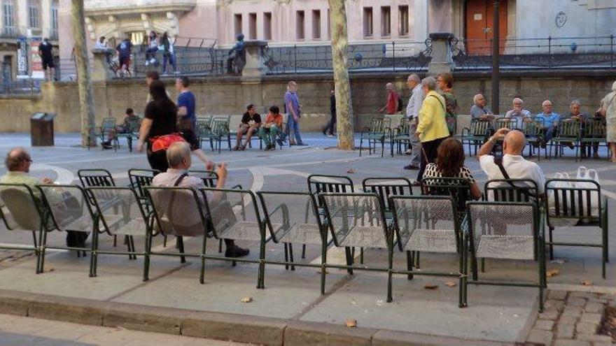 Les cadires de la Rosita s&#039;han retirat aquesta setmana