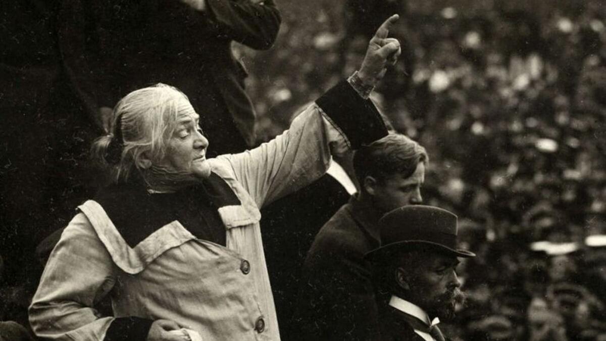 Clara Zetkin. En 1910 propuso celebrar el día de la mujer.