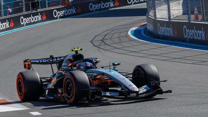 Antonelli, líder sólido, bate a los McLaren en Miami; Sainz (9º) puntúa y Alonso acaba 15º