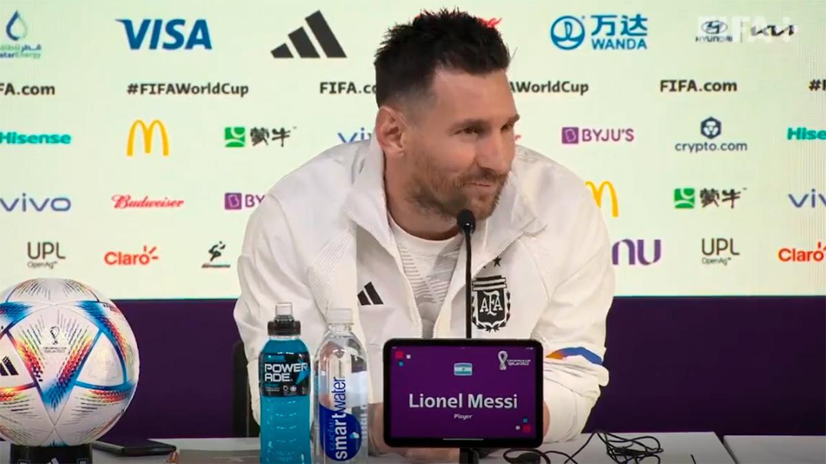 Messi: "Es mi última oportunidad de conseguir este gran sueño que tengo"