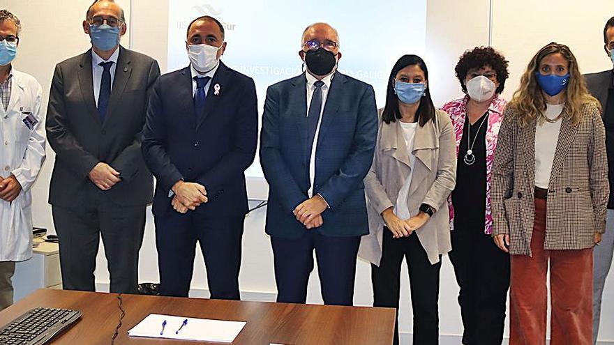 El consejo rector del Instituto de Investigación Sanitaria Galicia Sur. | // FDV