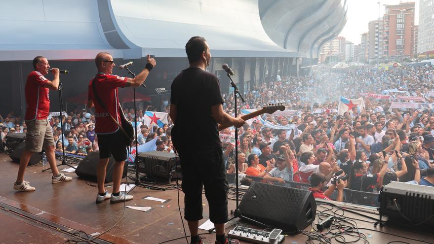 La fiesta del celtismo ya suena en Balaídos.