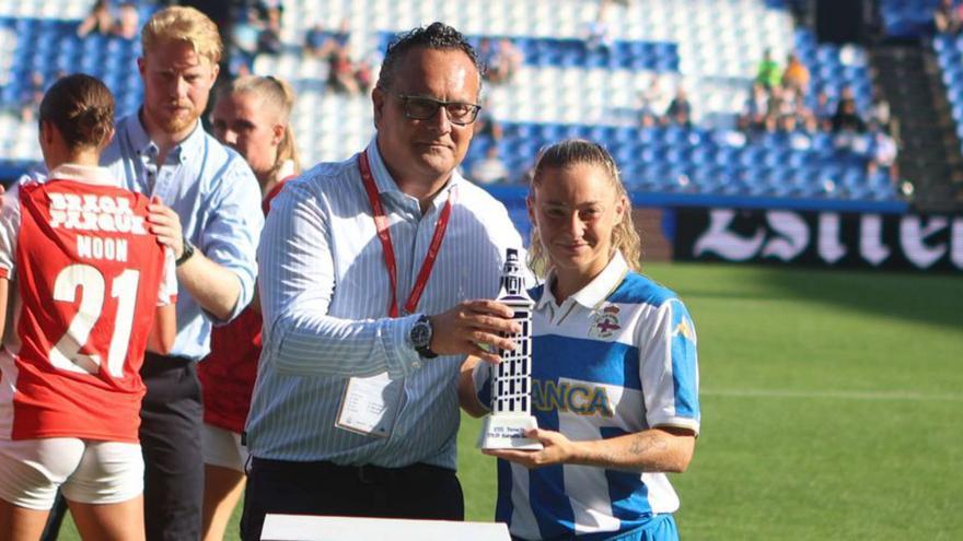 Ainhoa Marín: «Ojalá sigamos esta línea para enganchar a la afición»