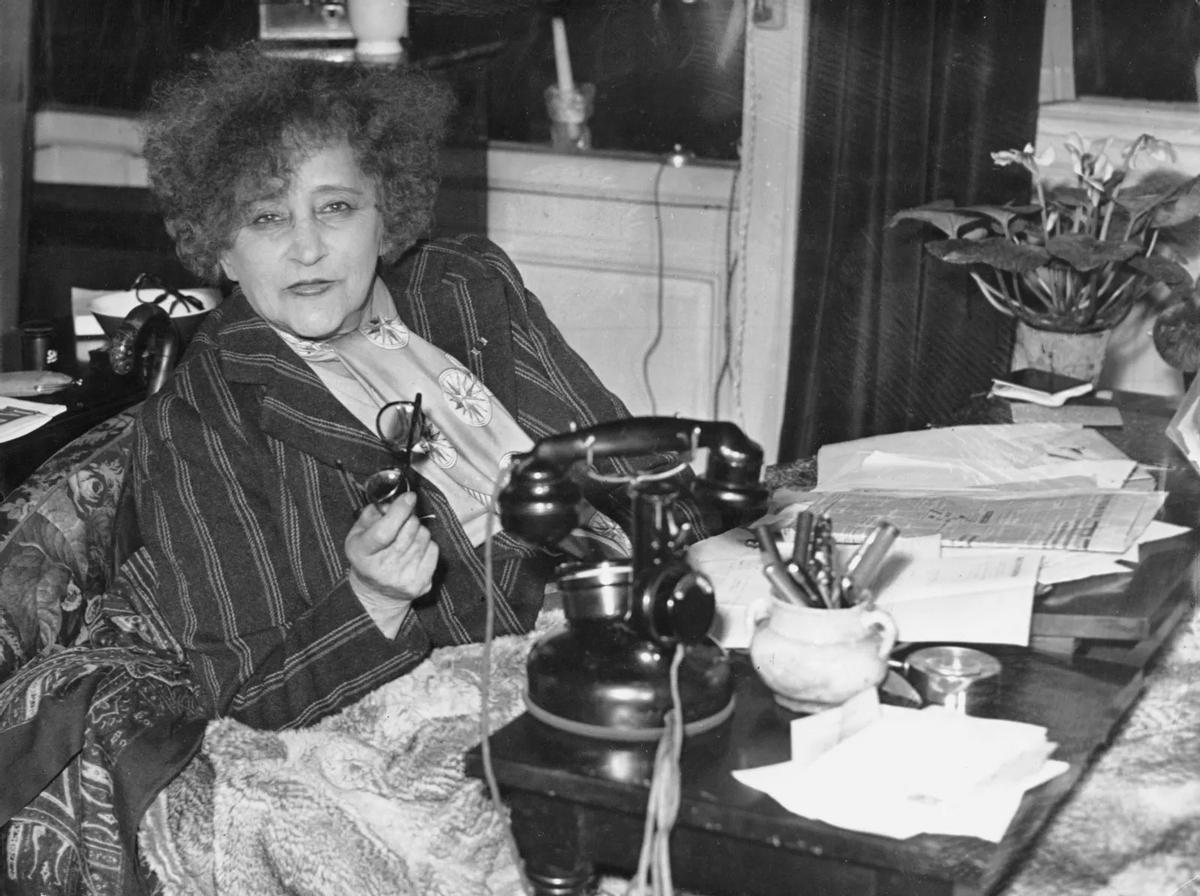 La escritora francesa Colette