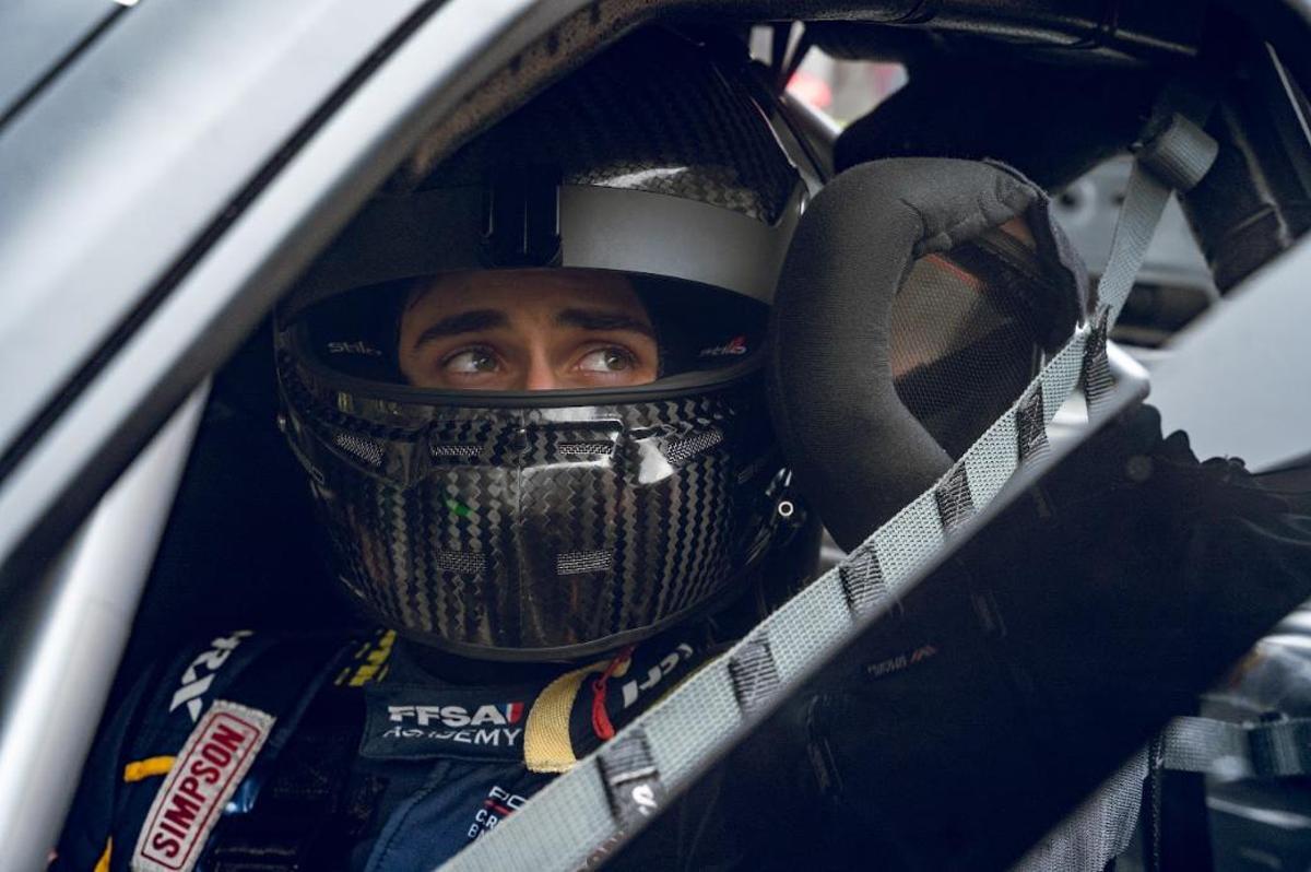 Frank Porté durante una prueba de test de esta temporada.