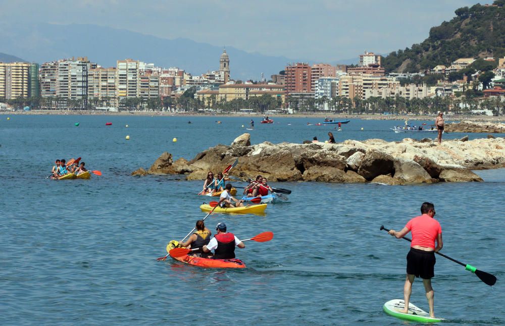 Búscate en las fotos de la VI Fiesta del Deporte de Málaga