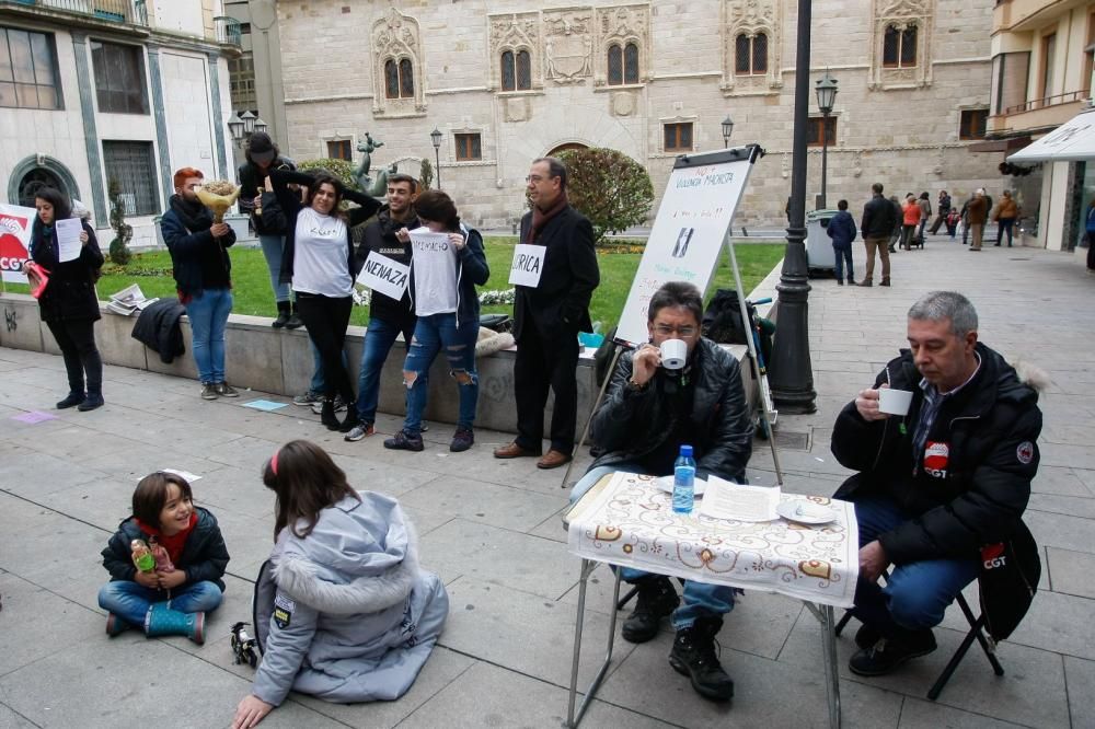 Concentración contra la violencia de género