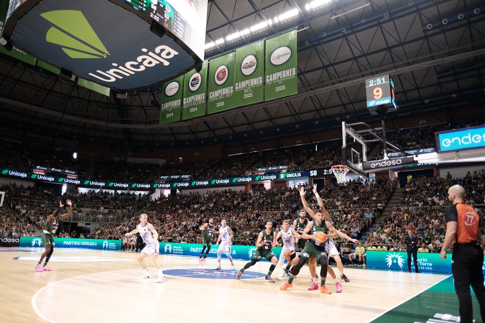 Unicaja - Surne Bilbao Basket, en imágenes