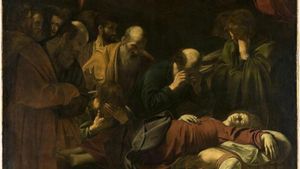 La Muerte de la Virgen de Caravaggio.