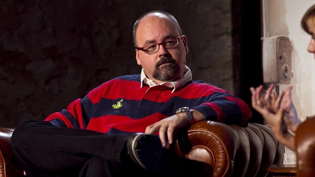 Carlos Ruiz Zafón, en el 2011 en Barcelona.