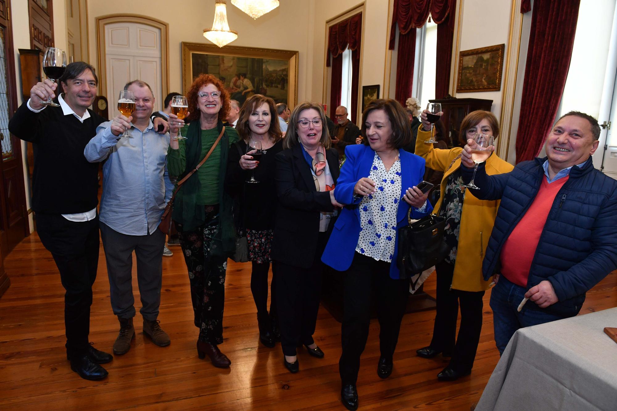 Homenaje a funcionarios jubilados del Ayuntamiento de A Coruña