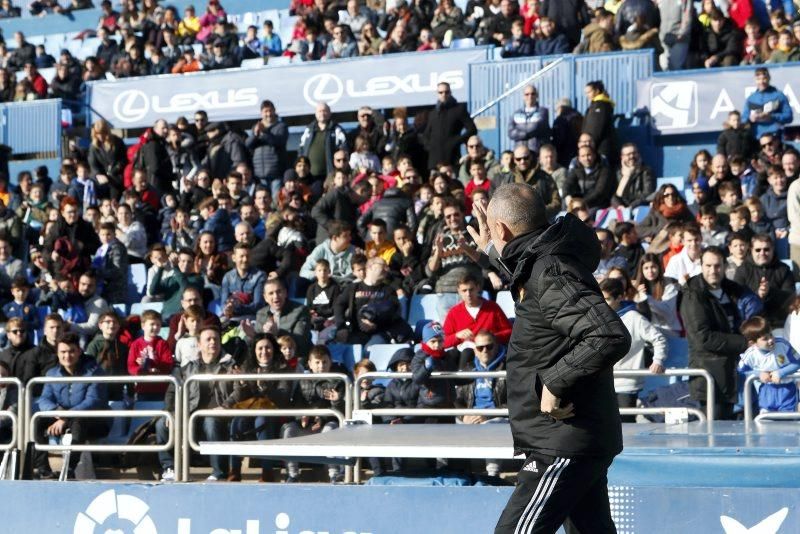 Partido de entrenamiento del Real Zaragoza en La Romareda