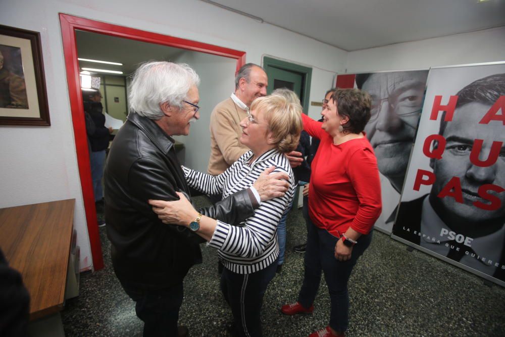 La candidata Ana Barceló celebra un resultado muy positivo en las Elecciones Generales y Autonómicas 2019