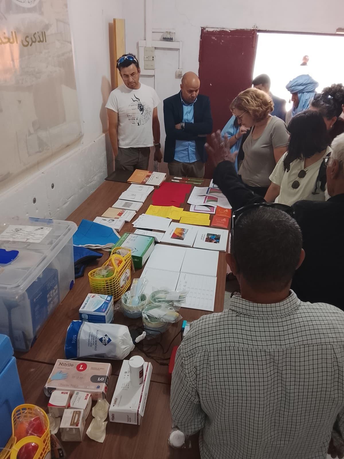 Así ha sido la visita del Fons Mallorquí  a los campamentos de población refugiada saharaui de Tinduf