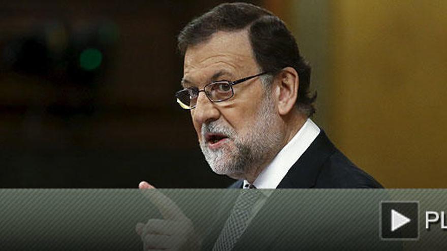 Rajoy llama &#039;bluf&#039; a Sánchez