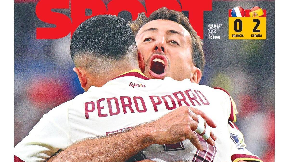 La portada SPORT de hoy