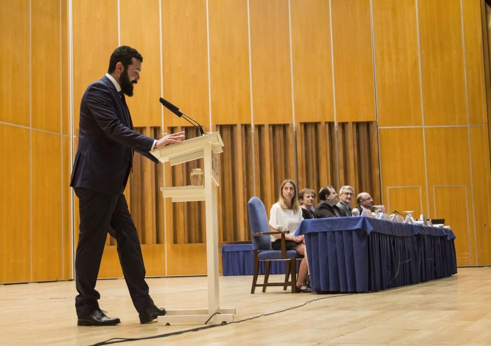 Graduación de la Facutad de Filosofía y Letras en el Auditorio