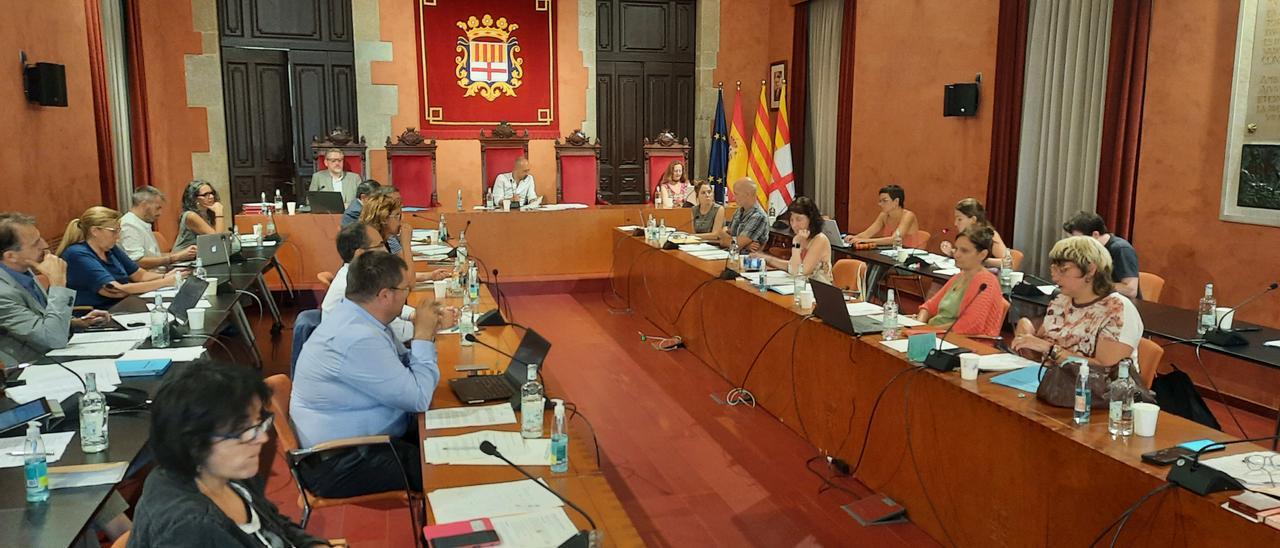 Imatge d&#039;arxiu del ple municipal