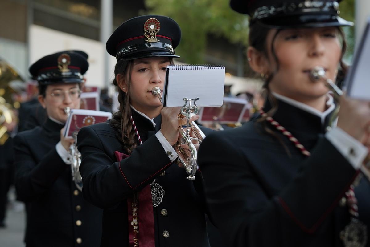 La salida del Cristo de las Lágrimas, en imágenes