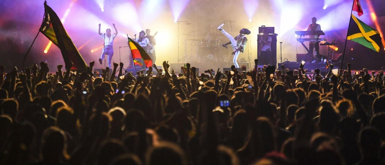 Concierto del Rototom 
en Benicàssim de 2019. 
patrick albertini