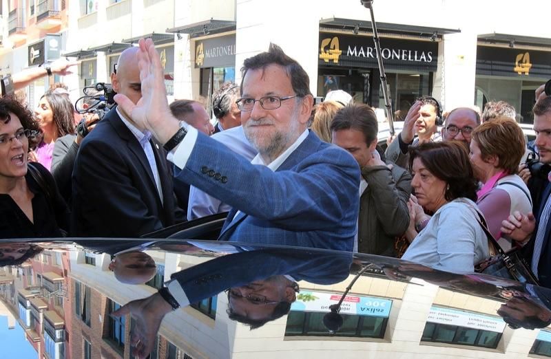 Mariano Rajoy inicia la precampaña en Málaga