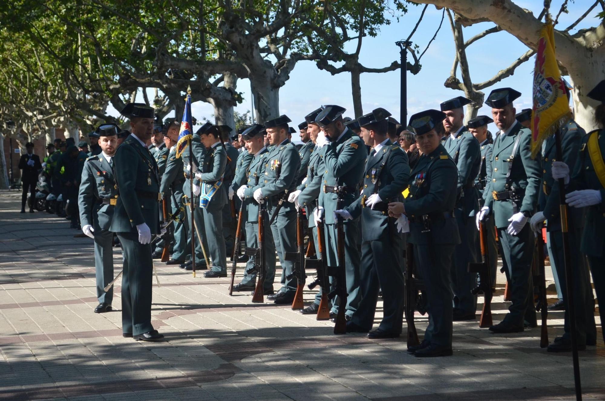 GALERÍA | Así celebra la Guardia Civil su 180 aniversario en Benavente