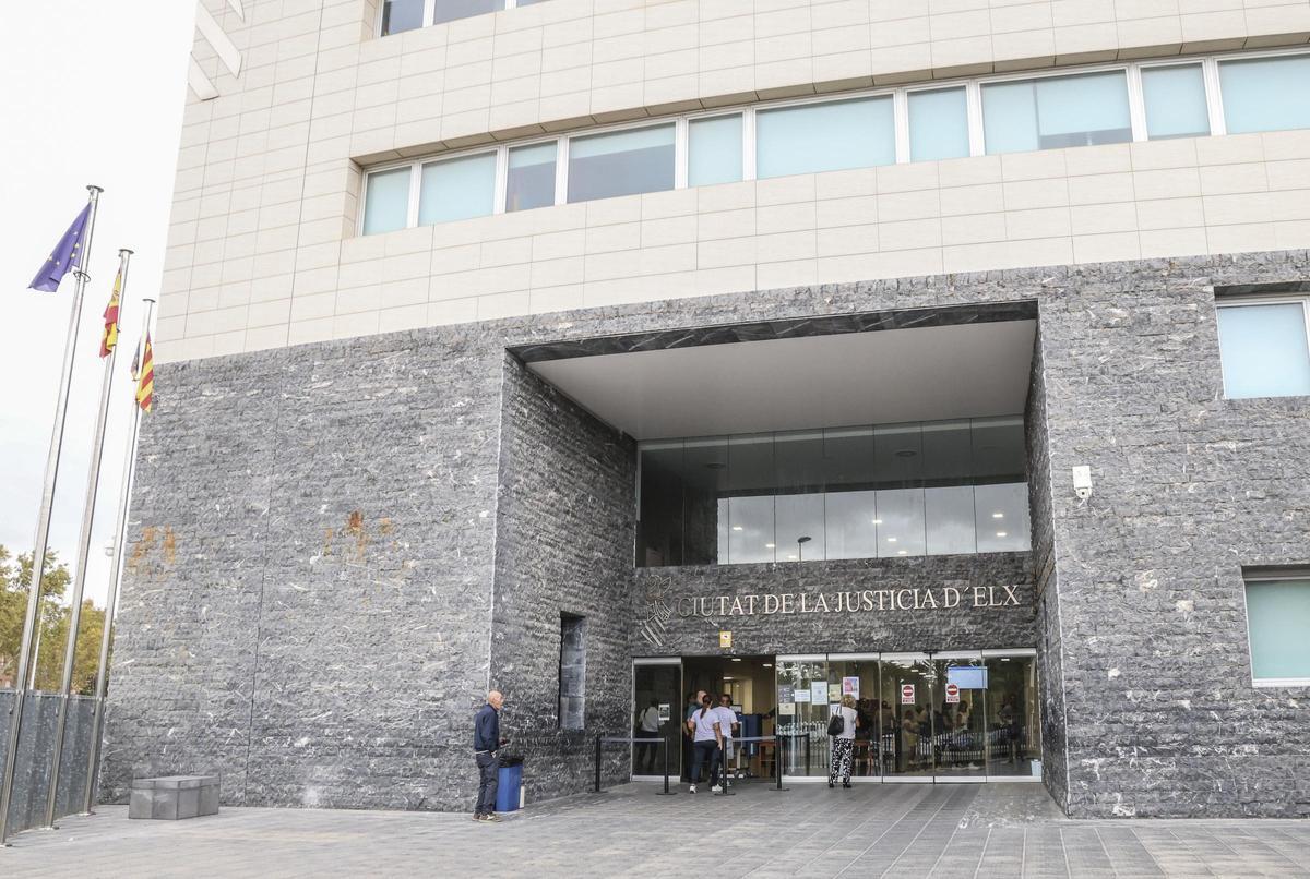 Acceso a la Ciudad de la Justicia de Elche