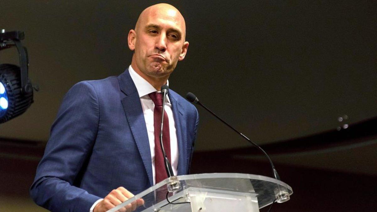 Luis Rubiales, presidente de la RFEF