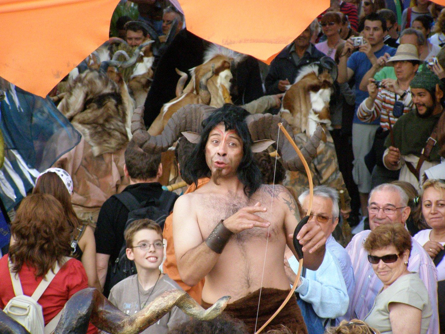 Edición de 2008 de la Feria Medieval de Ibiza.