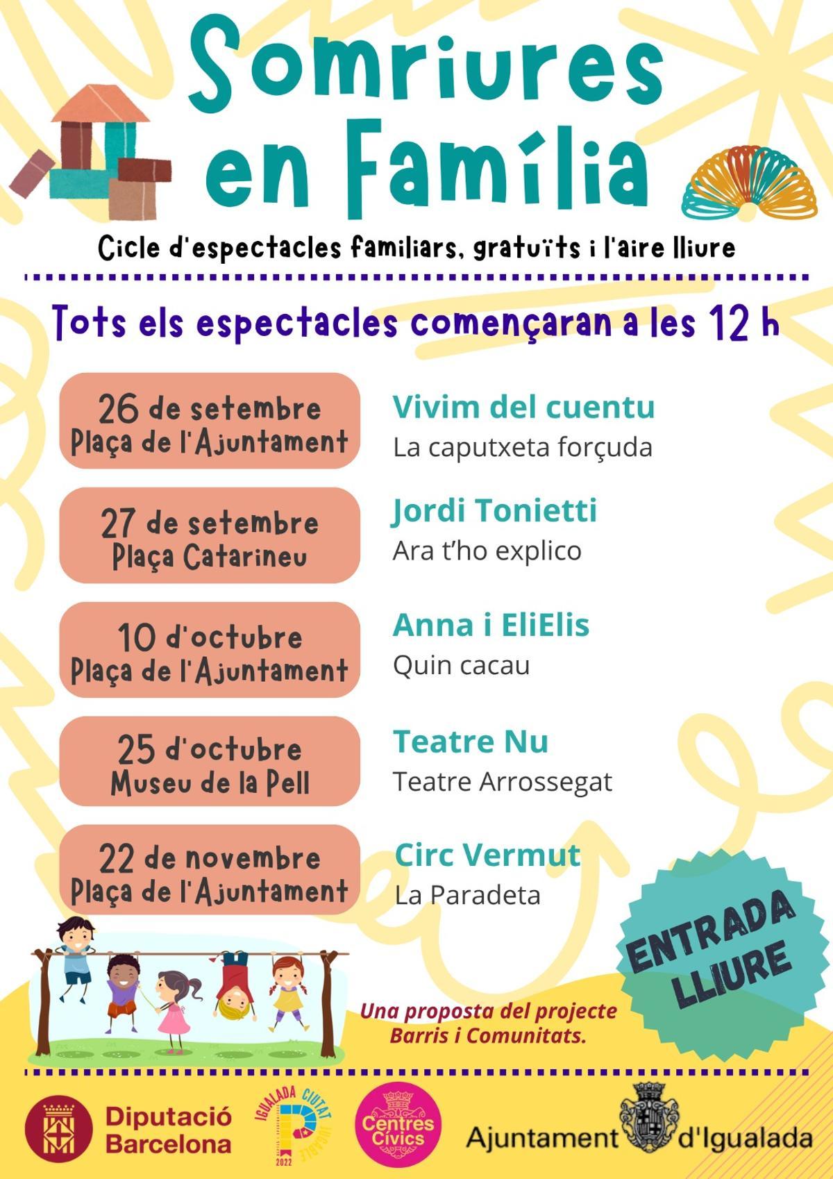 Programa de la nova edició de "Somriures en Família"