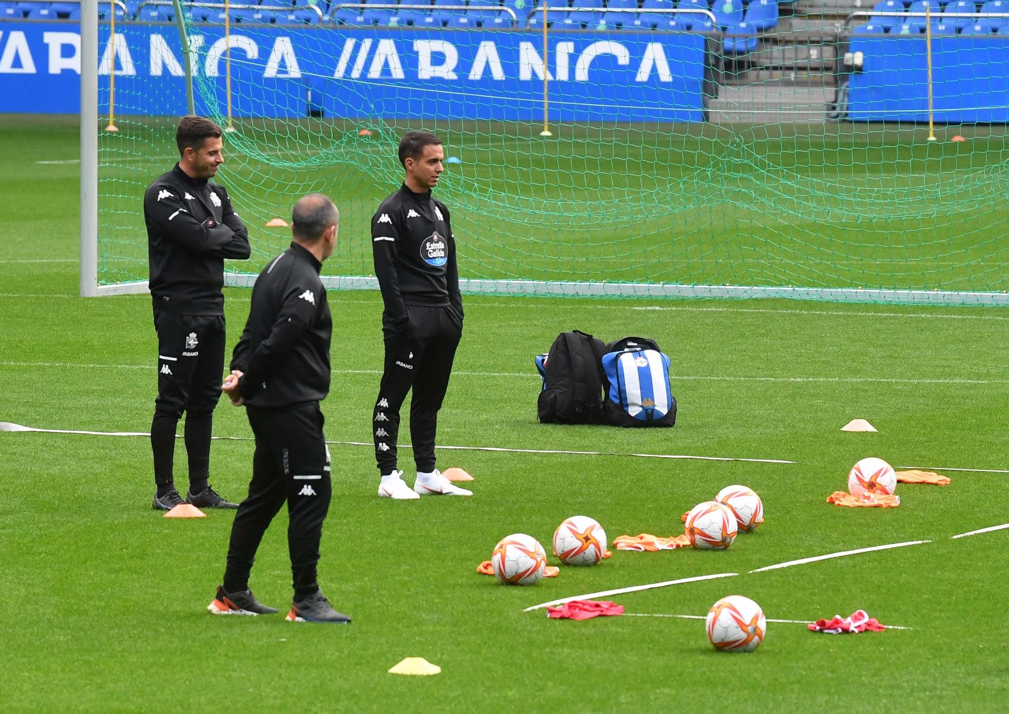 El Dépor prepara en Riazor el partido contra el Zamora