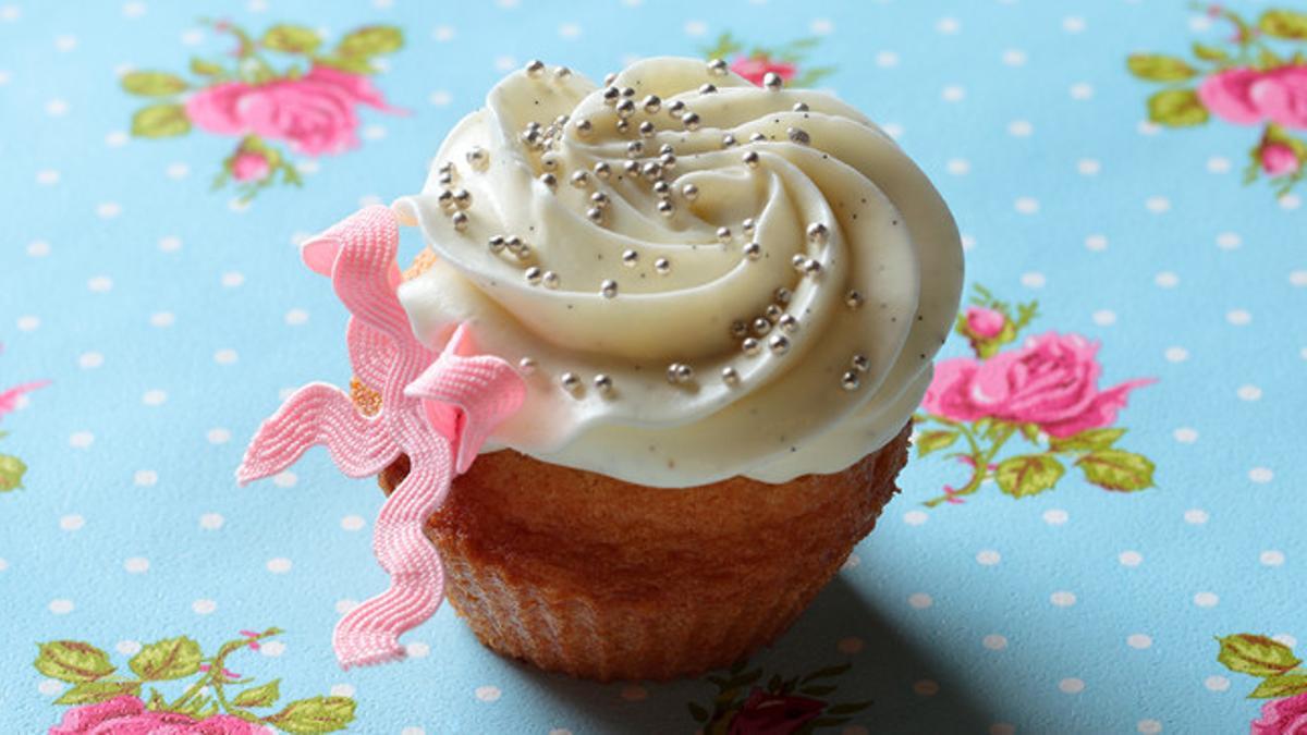 'Cupcake' con vainilla