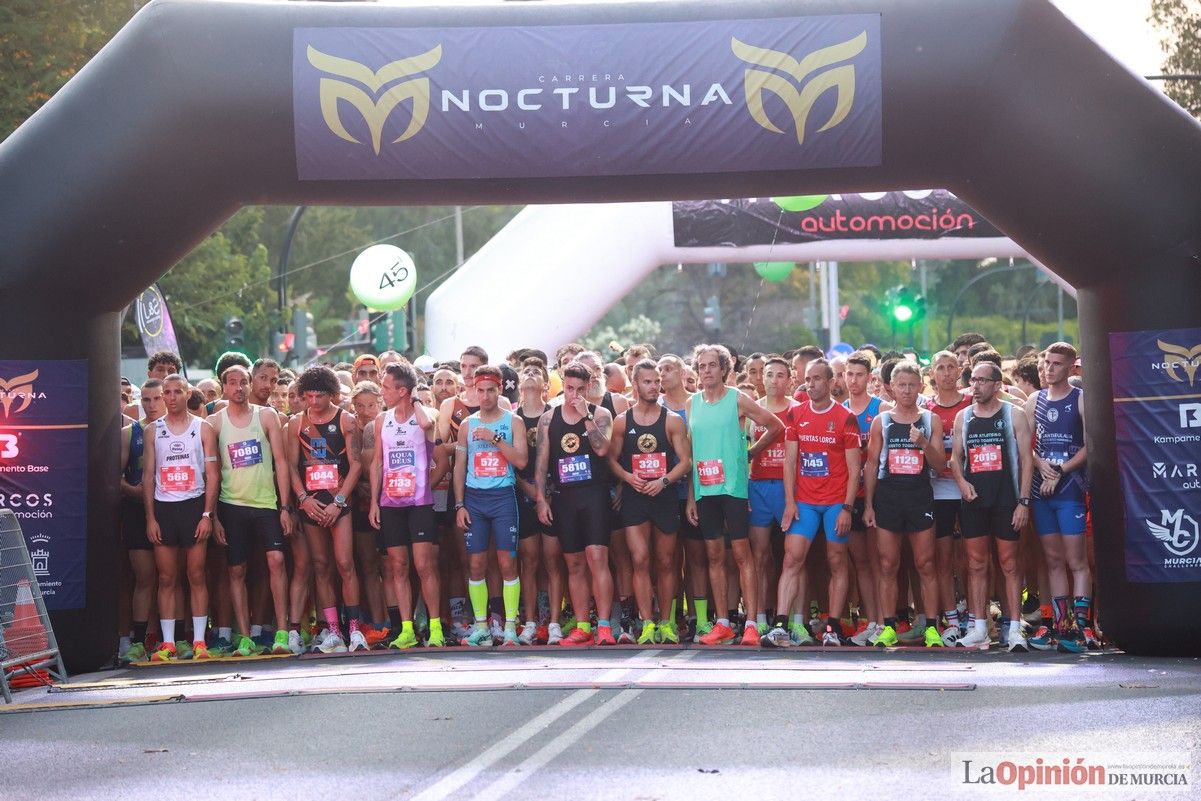 Las mejores imágenes de la carrera nocturna de Murcia