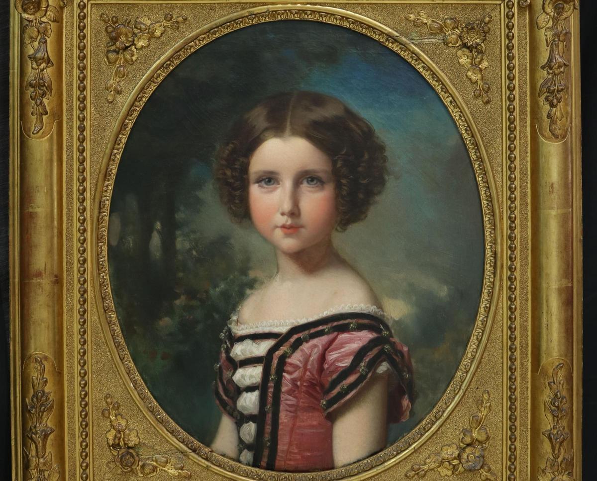 Oléo de Federico Madrazo donado al Bellas Artes