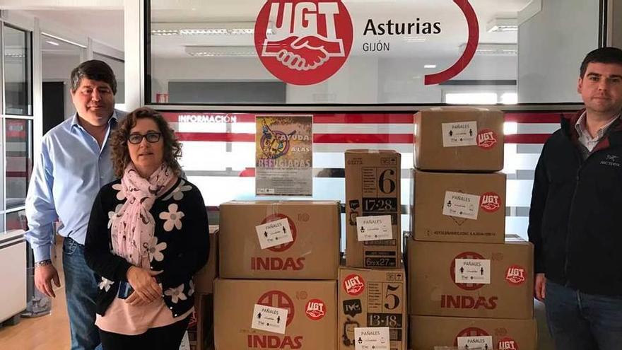 Campaña solidaria de UGT para las mujeres refugiadas