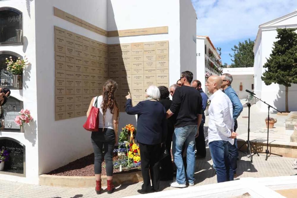 Un memorial para las 132 víctimas del franquismo